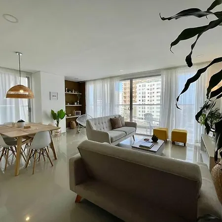 Apartment Moderno Y Amplio Cerca A La Playa! *